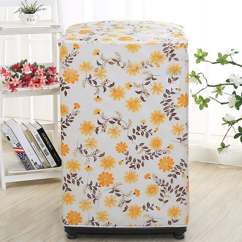 1PC Dustproof Cover Sunscreen Waterproof Case High Quality Washing Machine Cover Household Protective Dust Print
