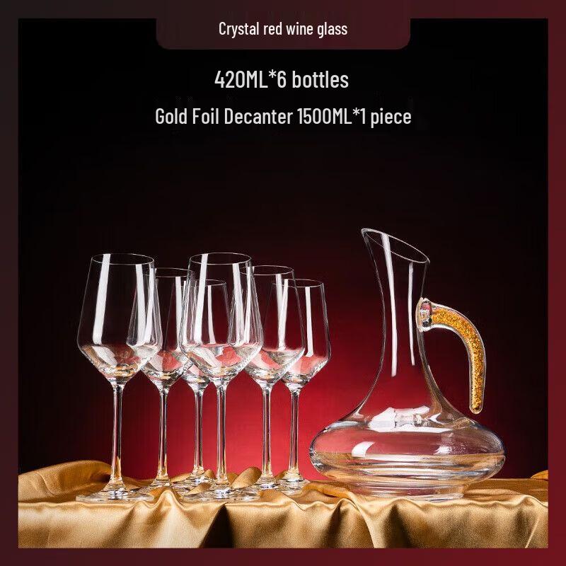 

European Crystal Wine Glass Set 420ml