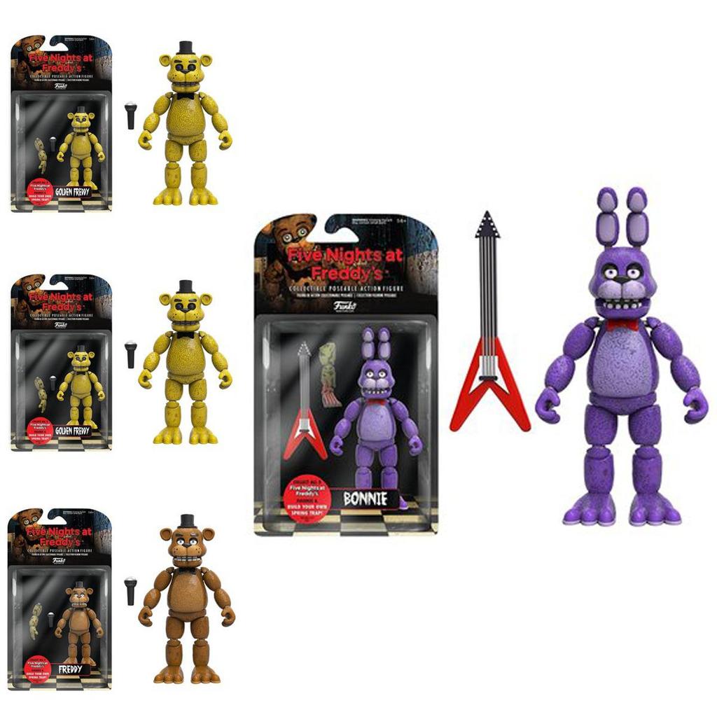 Fnaf Funko Five Nights At Freddy's Action Figure Articulated Golden Freddy For Kids