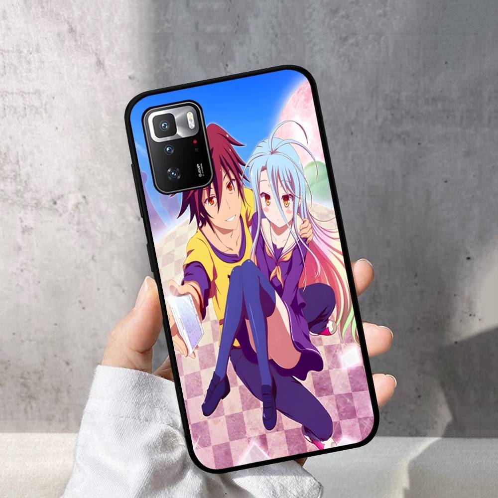 N-No Game No Life Handyhülle Für Redmi Note 4 X 5 A 6 7 8 T 9 9S 10 11 11S 11Epro Poco M3 pro