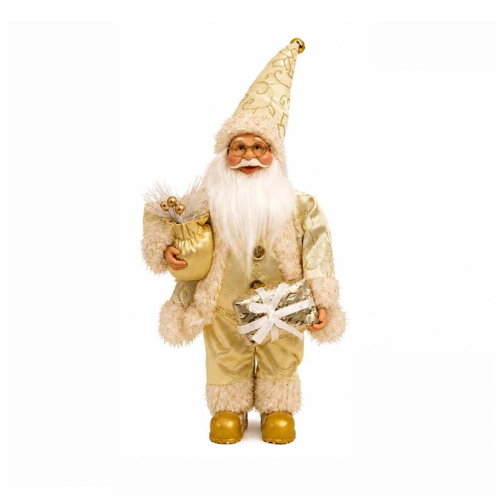 Cute Santa Claus Doll Creative Christmas Ornament Standing Santa Doll Christmas Gifts