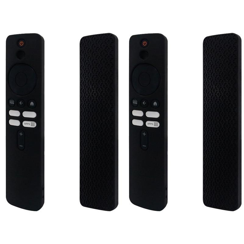 Remote Control Case Suitable For Xiaomi Remote Control TV Silicone Remote Control Cover чёрный