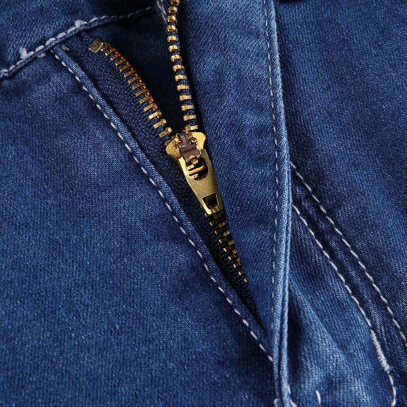 New Street Hip-hop Tooling Big Pocket Jeans Women High Waist Straight Trousers