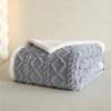 Dicke Warme Fleece-Kuscheldecke Extra Weich Flanell Karomuster für Couch Sofa Ganzjahres-Gemütlichkeit für Bett Homeoffice Geschenk