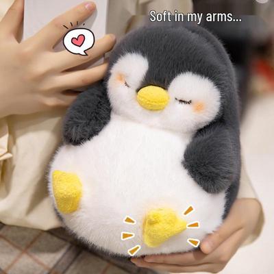 Soft Penguin Sleep Pillow - Comforting Plush Doll for Kids' Sleep & Cuddles