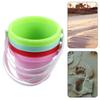 4 Pcs Sand Bucket Beach Plastic Barrel Child Childrens Toys Children’s Sandbox Pail for Kids Buckets