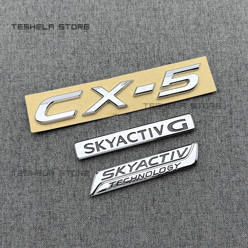 3d ABS for Mazda CX-5 13-25Year EditionABS ChromeLogo BYD Emblem Letters Stiker Car Trunk Badge Auto Parts Accessories