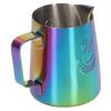 Milk Frother Pitcher 380ml Food Grade Stainless Steel Eagle Spout Multifunction Milk Frother Cup for Milk Cream