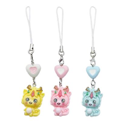 Charm de téléphone Dragon Élégant Pendentif Dragon Cartoon Accessoire Décoratif de Mode