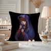 Anime EExperiments LLain Cushion Cover Antidustmite Pillowcase Invisible zipper silky short plush Sofa cushion cover
