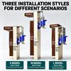 2pcs Stainless Steel Drawer Front Installation Clamps Drawer Panel Fixing Clamp  Woodworking