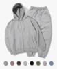 Fp142 [Set] Two-Way Essential Zip-Up Hoodie Sjhd1280 + Essential Wide Sweatpants Sjlp1279