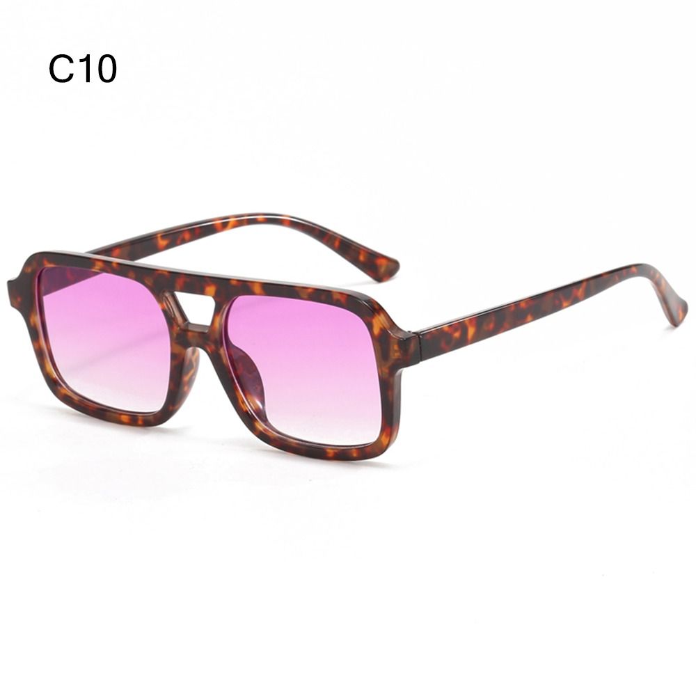 Trendy Stylish Retro Leopard Sunglasses Outdoor Leisure Trendy Women'S Eyewear Uv400 Eyewear For Women & Men