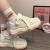 Thick-soled little white shoes female students spring 2025 new sports versatile niche design casual board shoes foreign trade batch