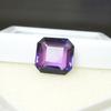 Natural Purple Tanzanite Loose Gemstone Square Cut 9.40 Ct for Jewelry Making and Gem Collections