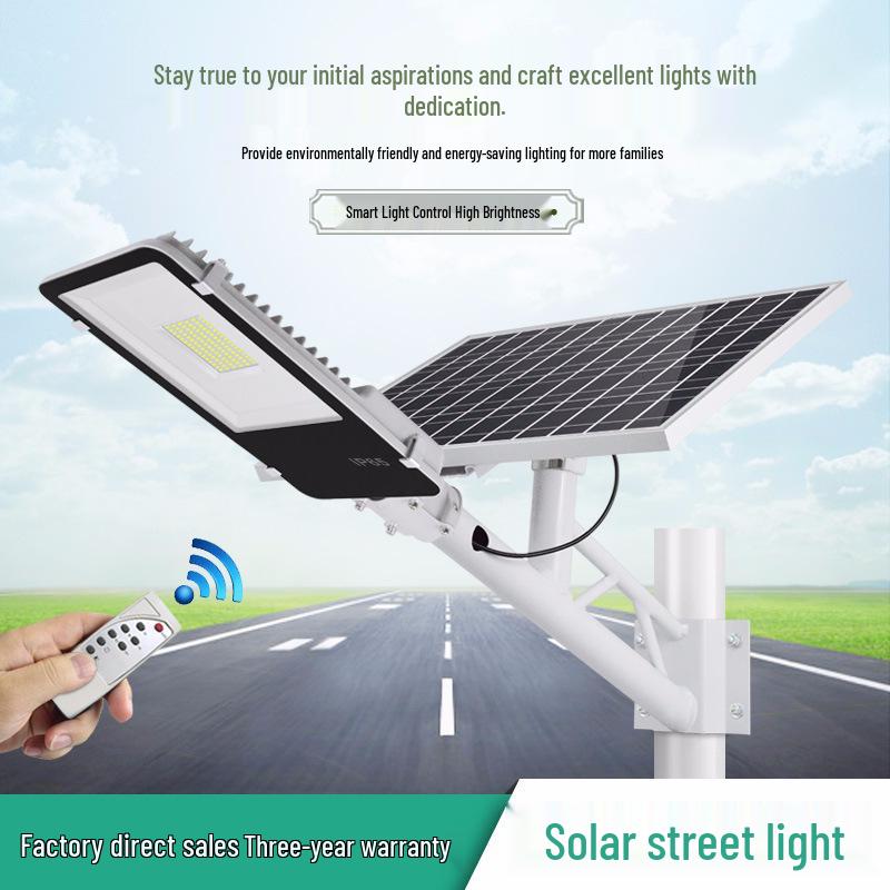 Golden Bean LED Solar Street Light for Garden and Courtyard