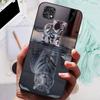 For ZTE Blade 20 Smart Case Black Cover Lion Wolf Silicone Soft Back Cases For ZTE Blade 20 Phone Case Blade20 Protective Shell