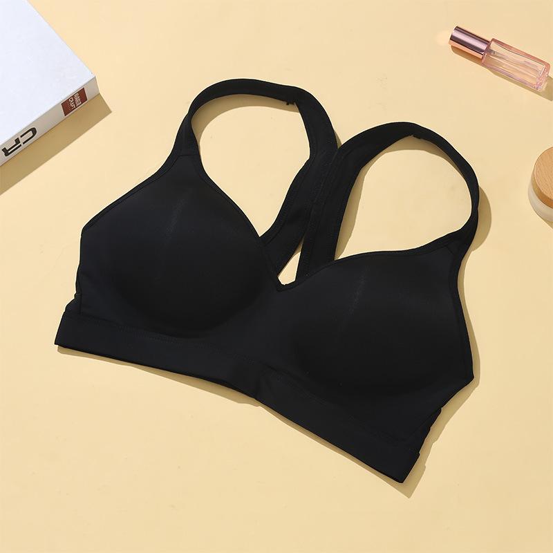 Sports Back Beauty Underwear Seamless Breathable Women's Bra Small Chest Non-empty Cup No Wire Bra