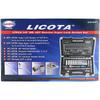 LICOTA 1/4" & 1/2" Ratchet Wrench Socket Set, USA Imported