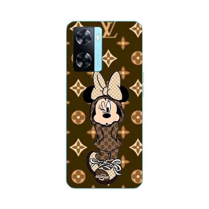 Case for Oppo A57s 4G Minnie DISNEY LV BROWN Maniacase
