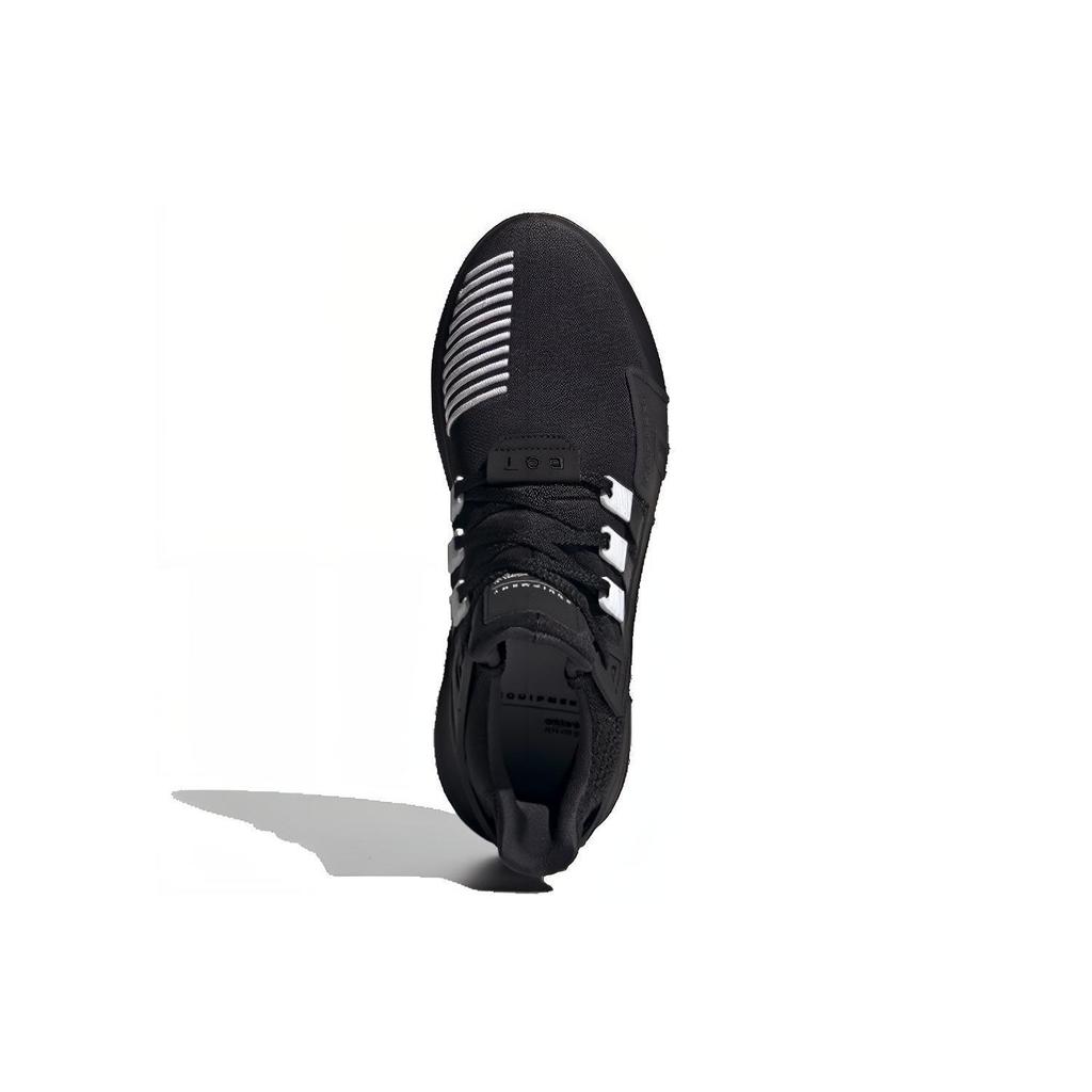 Adidas Originals Eqt Bask Adv Fabric Sports Versatile Breathable Non-Slip Low-Top Lifestyle Casual Shoes Unisex Sneaker Black White FZ0043