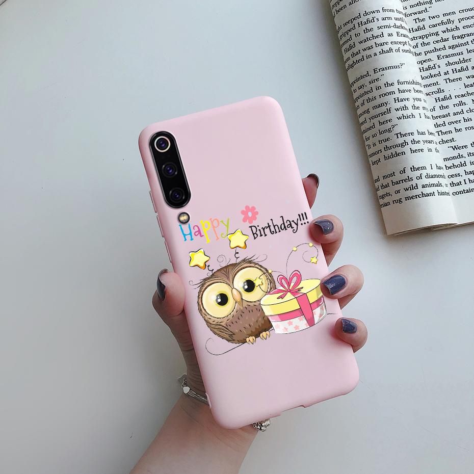 For Xiaomi Mi 9 SE Mi 9 Lite Case Soft Flower Painted Silicone TPU Cover Phone Case For Xiomi Xiaomi Mi 9 Mi9 SE Lite 9SE Cases