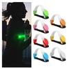 LED Light Up Armband Reflective Adjustable Wearable Silicone Running Belt Strap