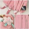 Plush Doll Corduroy Shoulders Bag Creative Student Schoolbag Sweet Plush Star Backpack  School