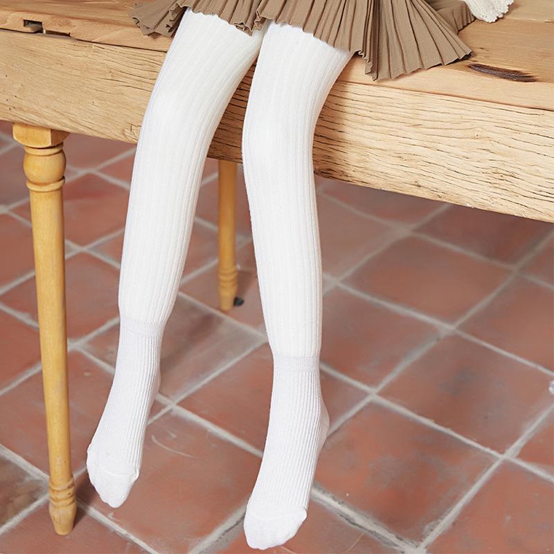

Girls White Stripe Warm Velvet Leggings for Infants and Children - Suitable for Spring, Autumn, and Winter XL 8-12 Years