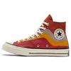Converse Chuck Taylor All Star 1970s Vintage High Top Espadrilles Unisex Red and Yellow