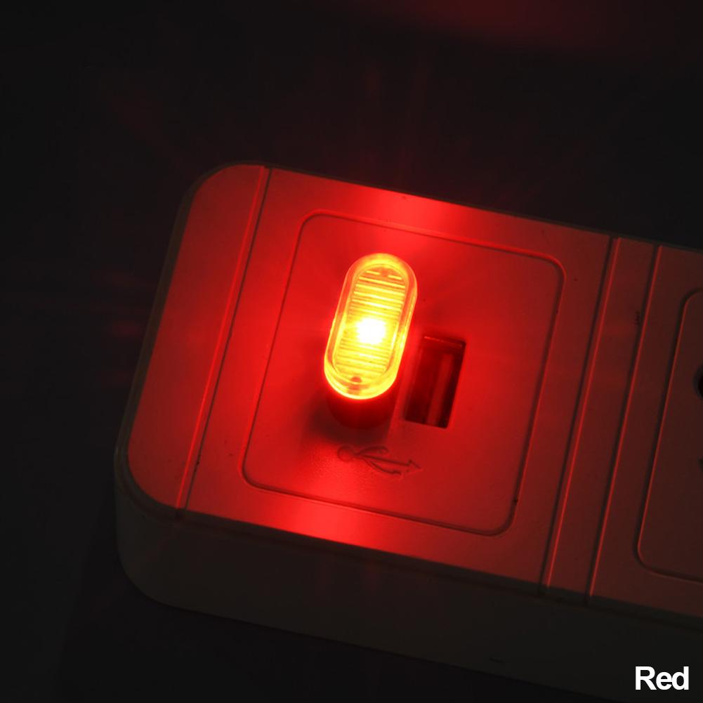 1ks Car Mini USB LED Atmosférická světla Interiér auta Neonová dekorativní lampa Nouzové osvětlení Univerzální PC přenosný Plug and Play