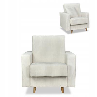 Klappstuhl Rene mit Bonell-Behälter Family Möbel Cord beige