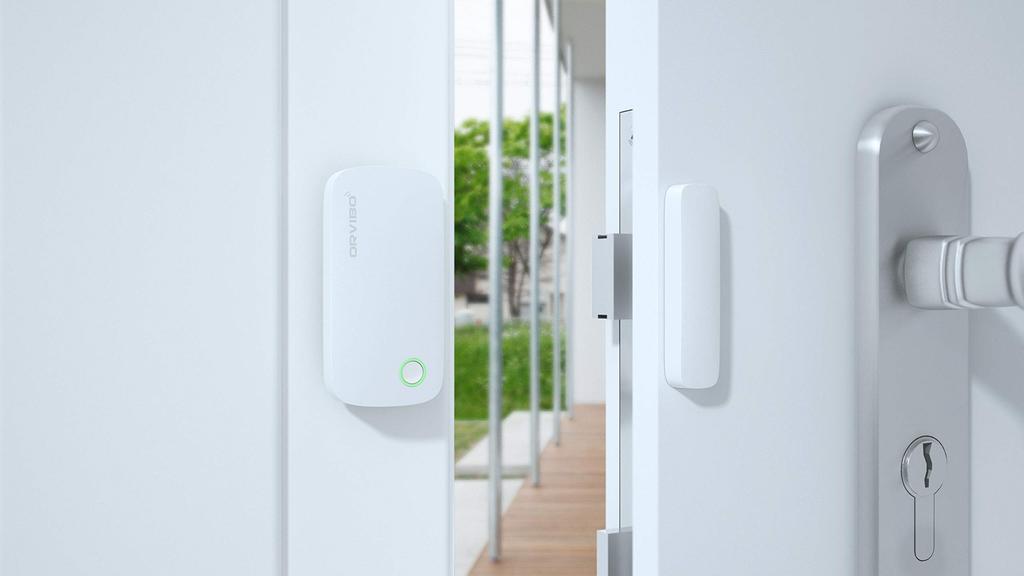 ORVIBO Dveřní okenní senzor okenní senzor, který lze centrálně spravovat z HomeMate a který lze také propojit s White [Door MagicCube]