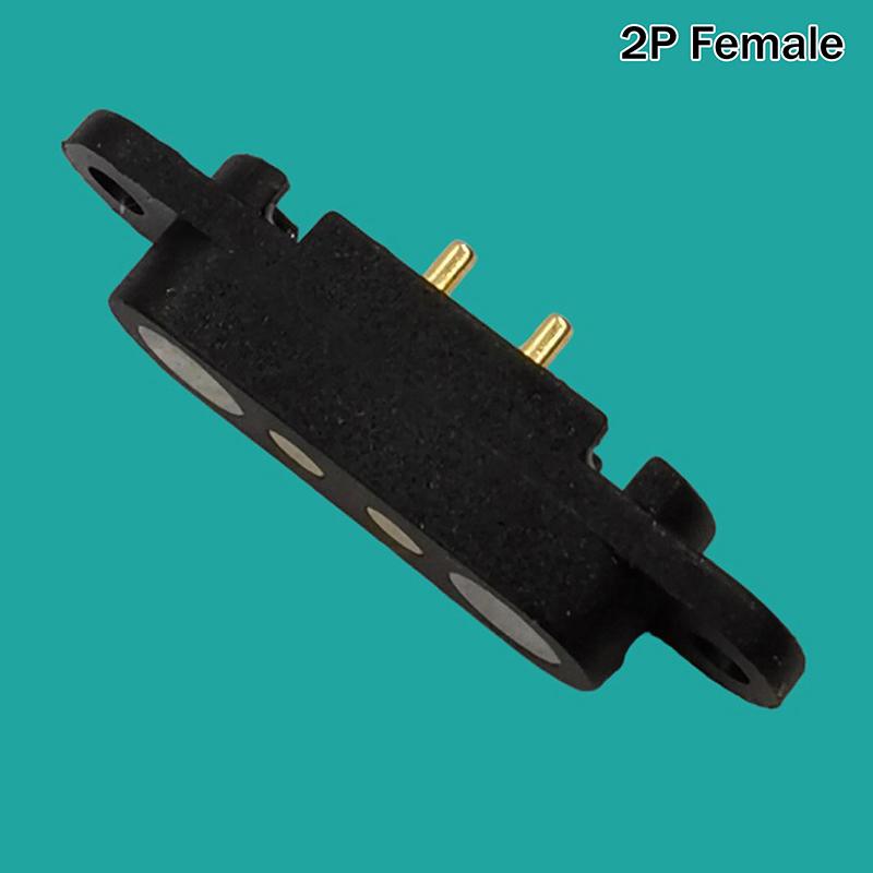 1 Pcs Dc 12V 3A Waterproof Magnetic Pogo Pin Connector 3P 4P Pin Pogopin Male Female Spring Loaded Dc Power Socket