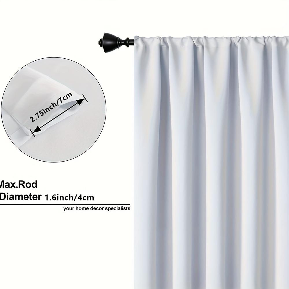 2 Pieces, Sun and Moon Mandala Semi Transparent Curtains - Rod Pockets - Living Room, Bedroom and Other Home Decorations