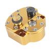 Motorcycle Adjustable Steering Damper Stabilizer Safety Golden Universal