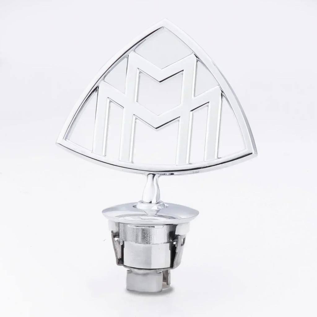 ESU5 For Mercedes Benz AMG W204 W205 W203 W211 W212 W213 W201 W210 W124 Car Engine Hood Emblem Front Bonnet Chrome Mark Accessories