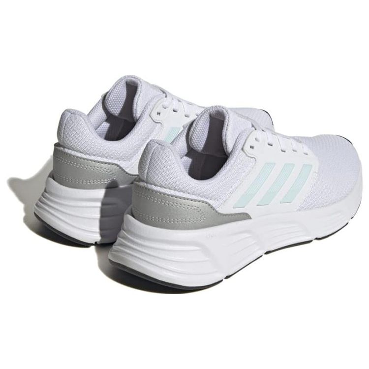 Adidas Galaxy 6 White Almost Blue Women Sneakers Footwear-White Matte-Silver HP6646