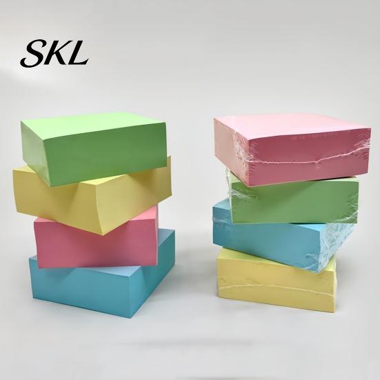 Simple Stick Notes Notes, 3x3in Self-Stick Note Pads, 300 Sheets Adhesive School Paper Memo Pads for Reminder, Office, Supplies Desktop Decoration