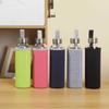 High Borosilicate Glass Sports Water Bottle with Diving Cloth Sleeve