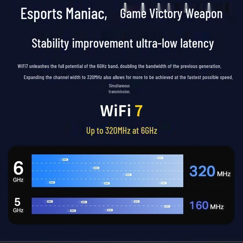 MediaTek MT7927 Dreiband WiFi 7 & Bluetooth 5.4 Netzwerkkarte für Laptops & Desktops