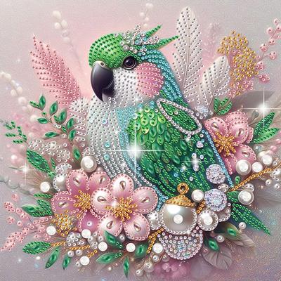 Animal Special Shaped 5D DIY Partial Drill Diamonds Dots Gem Art Kits for Adults Home Decor Diamonds Paintings Gem Art 30x30cm