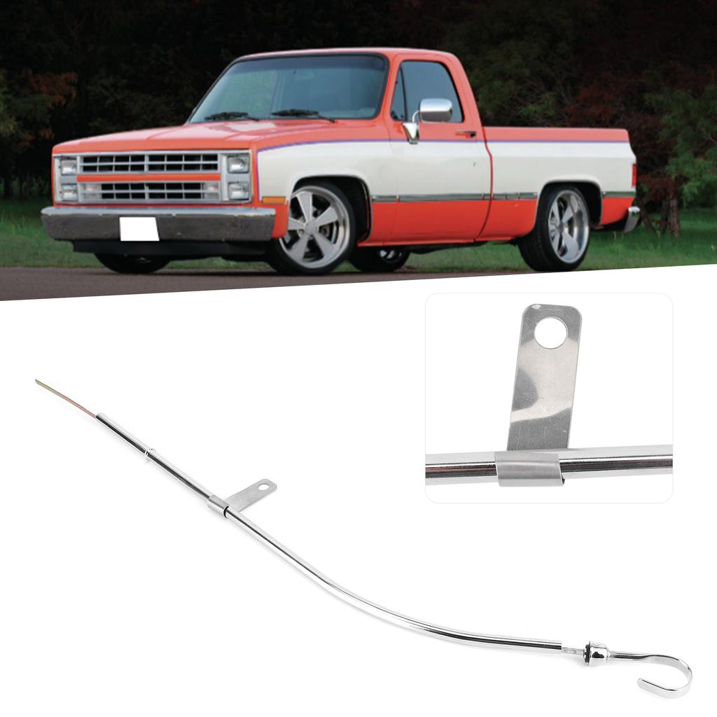 23in Engine Oil Dipstick Stainless Steel Accessory Fit for SBC 305 350 400 1980‑1985 Passenger Side