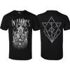 In Flames Buried In Time Printed 100 Cotton Tshirt Unisex Summer Street Casual Sports Style Classic Band Tshirt