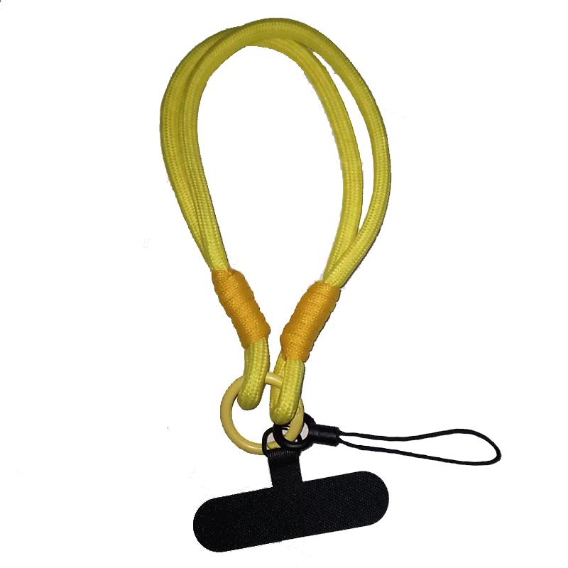 Creative Phone Lanyard Cute Woven Wrist Strap Multifunctional Security Wristband Earphone Anti-lost Short Rope Portable Keychain