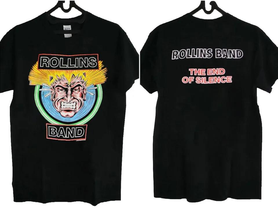 Vintage 90s Rollins Band The End of Silence T-Shirt BL215 Unisex T-Shirt XXXL