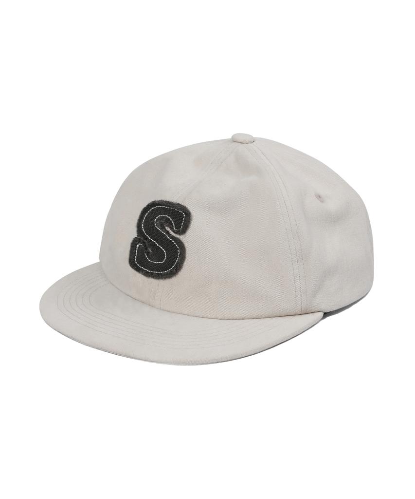 S'EST Stitch S Applique Cap Beige