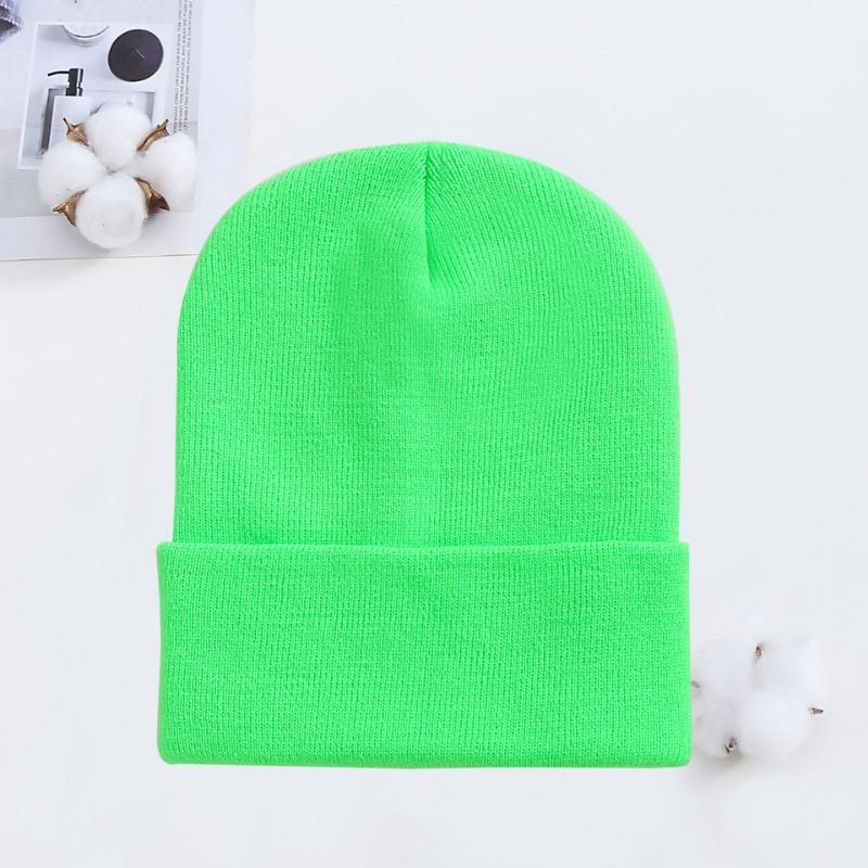 Knitted hats Versatile cold-proof autumn and winter hats Women's wool hats Knitted hats Men's