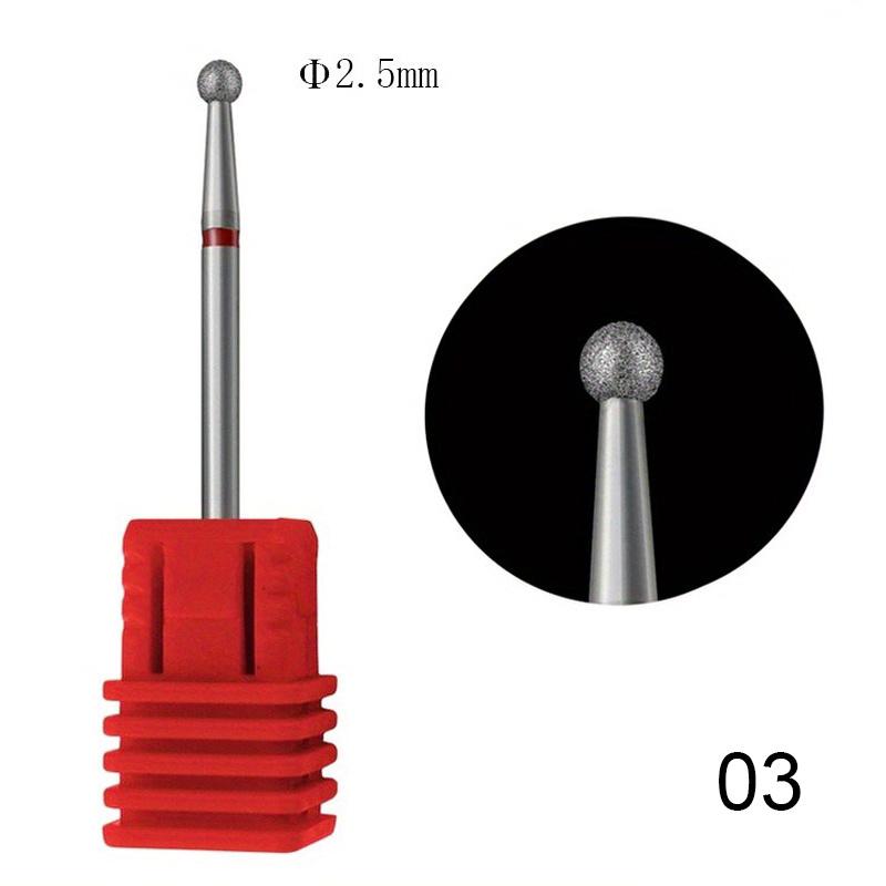 Diamond Milling Cutter Nail Drill Bits Set For Manicure Accessory Pedicure Eletric Machine Nail Bit Brush Burr Tool