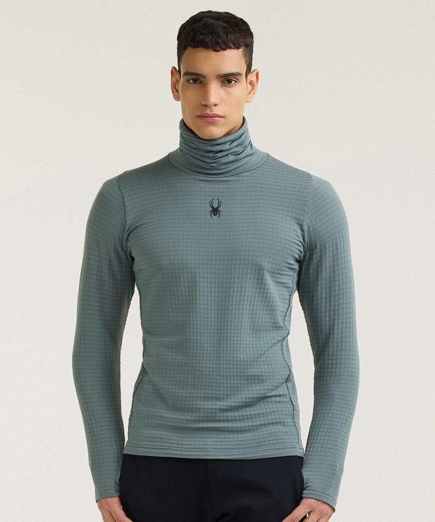 SPYDER Men'S Active String Turtleneck Long Sleeve T-Shirt Sphwcnrl112Mlmt